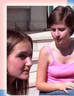 Two Cagliese teenagers speak about their experiences living in the small city