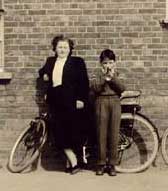 Iride and Reginaldo. Belgium, 1953