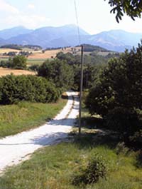 The road to Casa Vacanza
