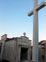 the cross in the cemetery