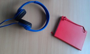 Red blue and gray