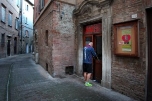 Owner Marco Lazzari opens the doors to his theater every Tuesday and Wednesday evening.