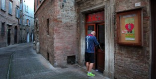 Owner Marco Lazzari opens the doors to his theater every Tuesday and Wednesday evening.