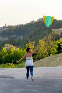 kite flying