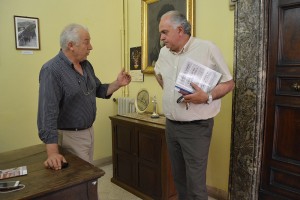 Mayor Gambini shares office space with Michele Cancellieri, the Secretary General.