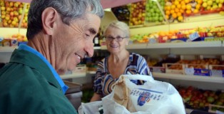 Luigi takes pride in his relationships with his customers, making it one of the many reasons why he loves his job.