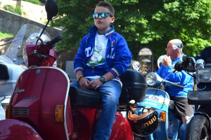 boy on Vespa